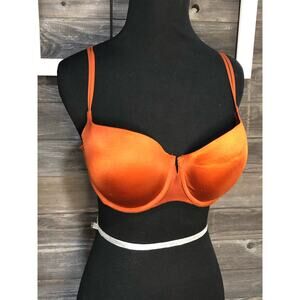 Victoria’s Secret burnt orange push up bra vintage 38C NEW racerback